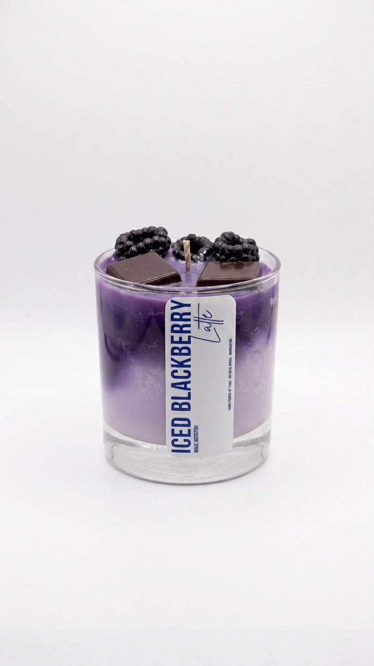 Blackberry Iced Candle 8oz