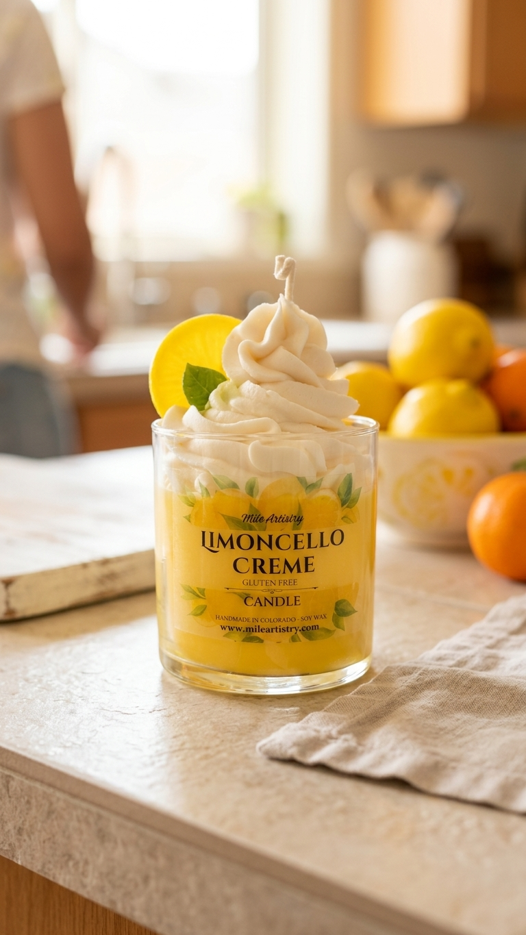 Limoncello Crème Candle
