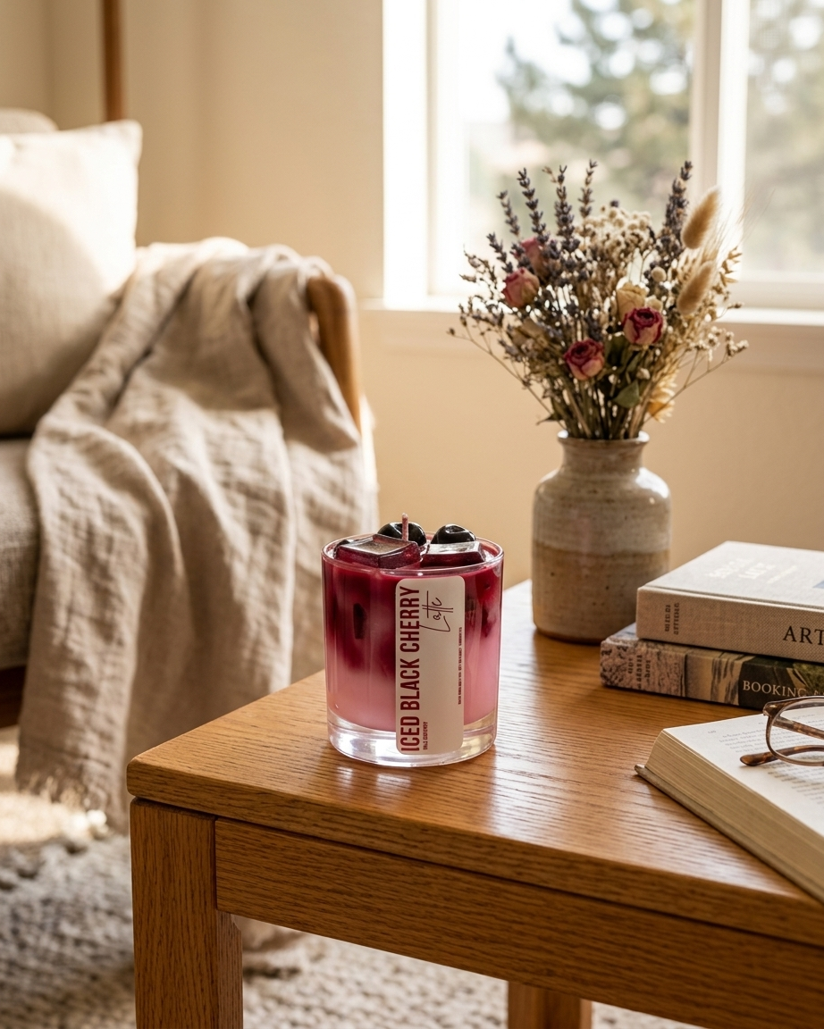 Cherry Iced Candle 8oz