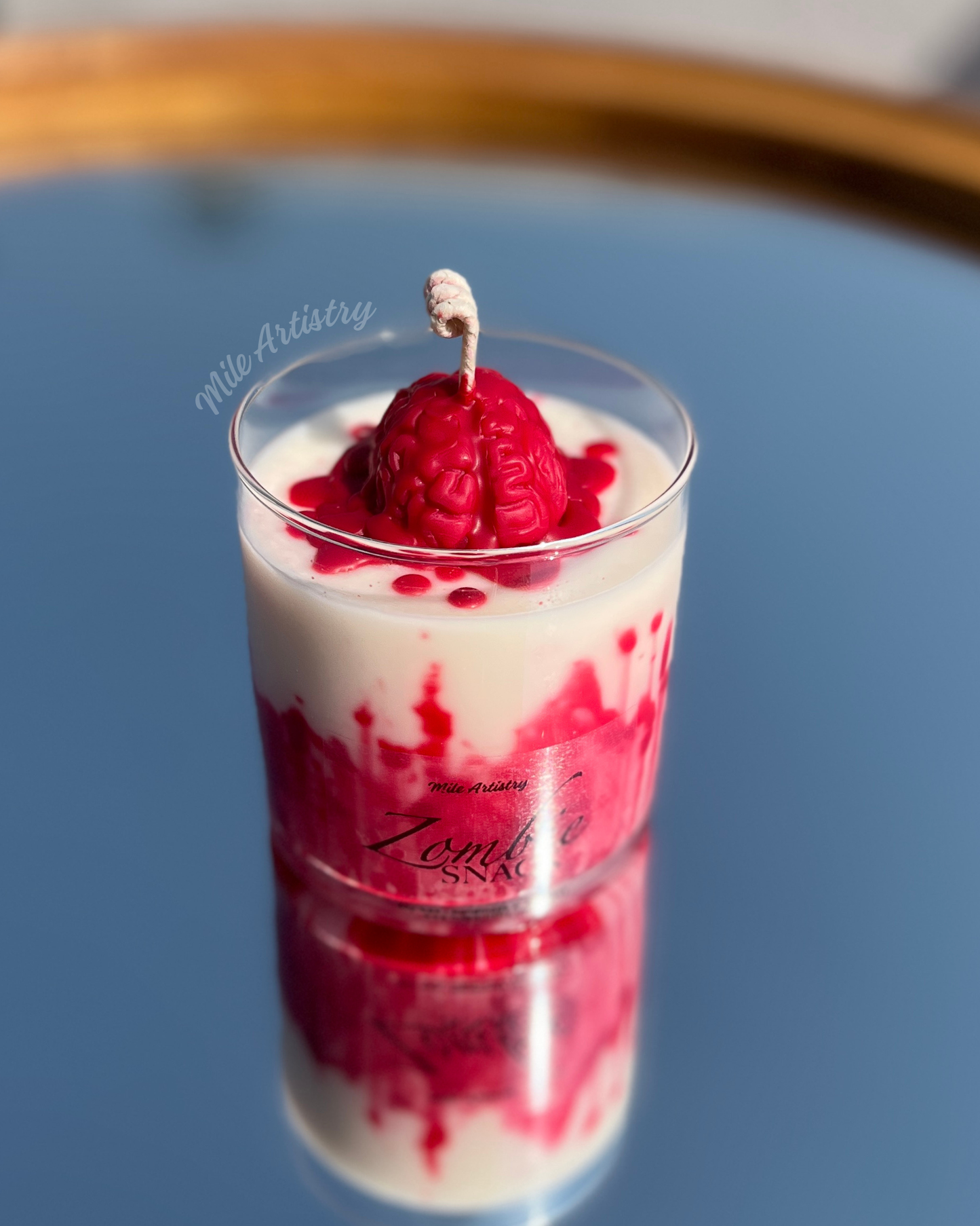 Zombie Snack Candle