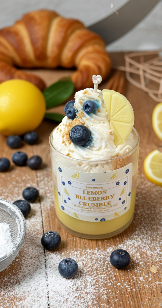 Lemon Blueberry Crumble Candle