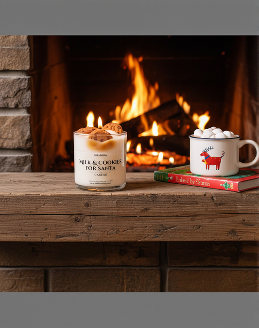 Milk & Cookies for Santa Candle🎅🥛🍪
