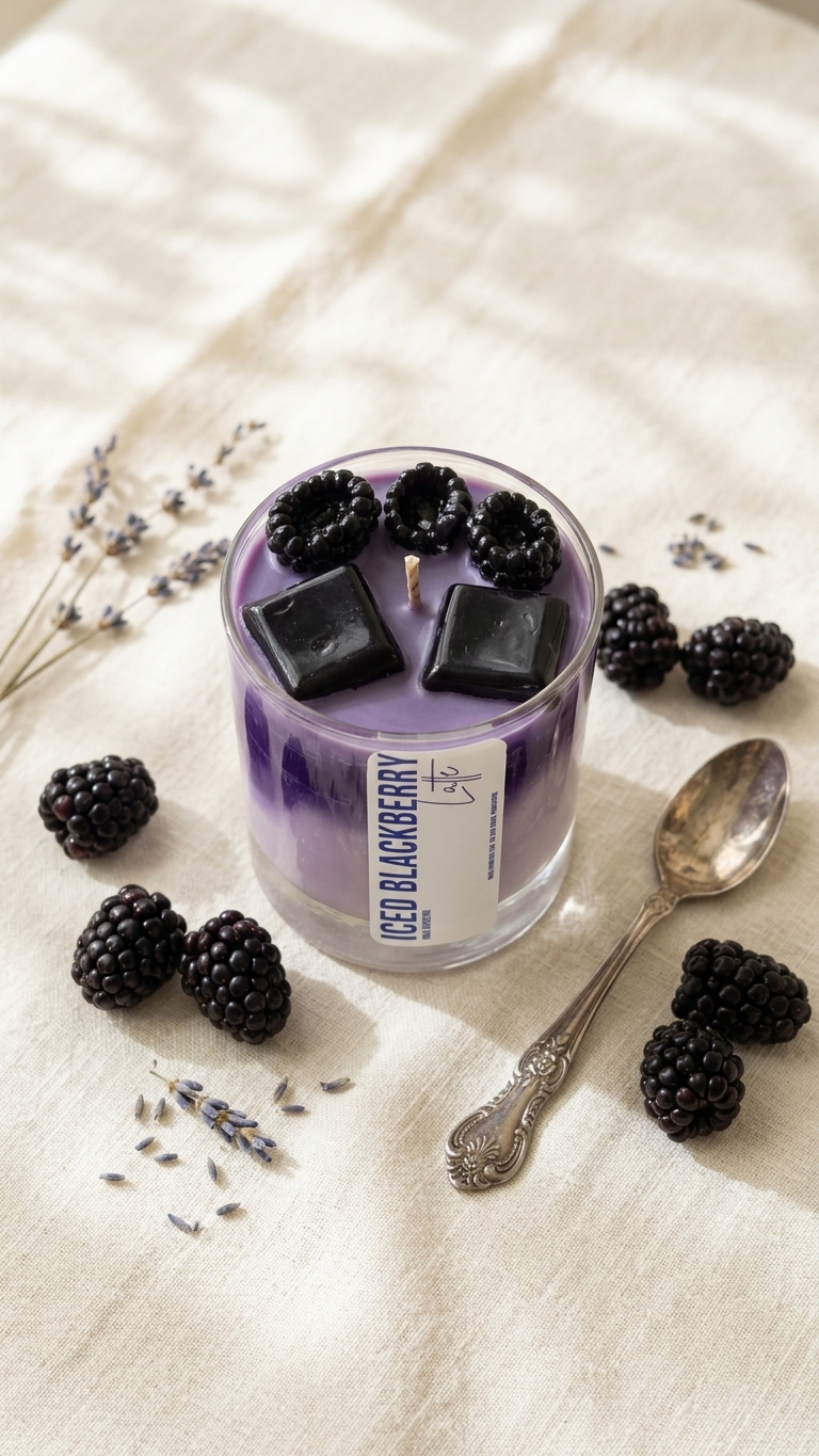 Blackberry Iced Candle 8oz