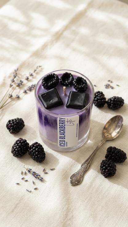 Blackberry Iced Candle 8oz